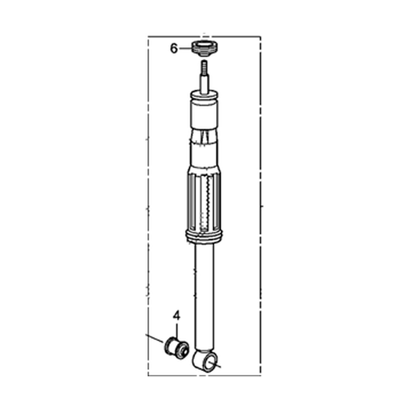 Honda CR-Z 2011 Rear Shock Absorber product image