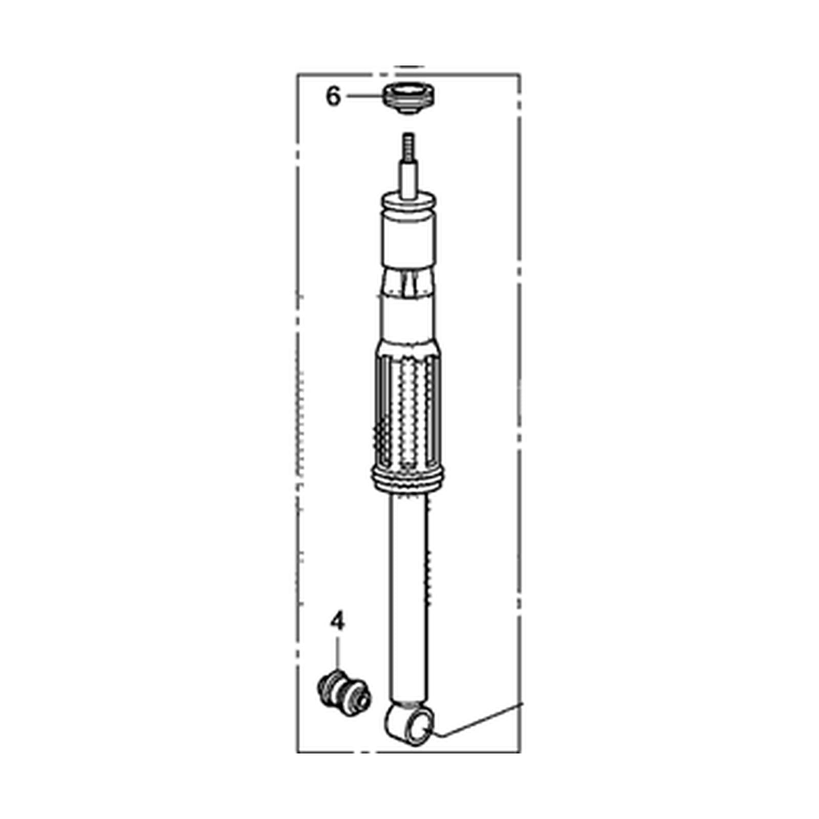 Honda Fit 2009-2012 Rear Shock Absorber product image