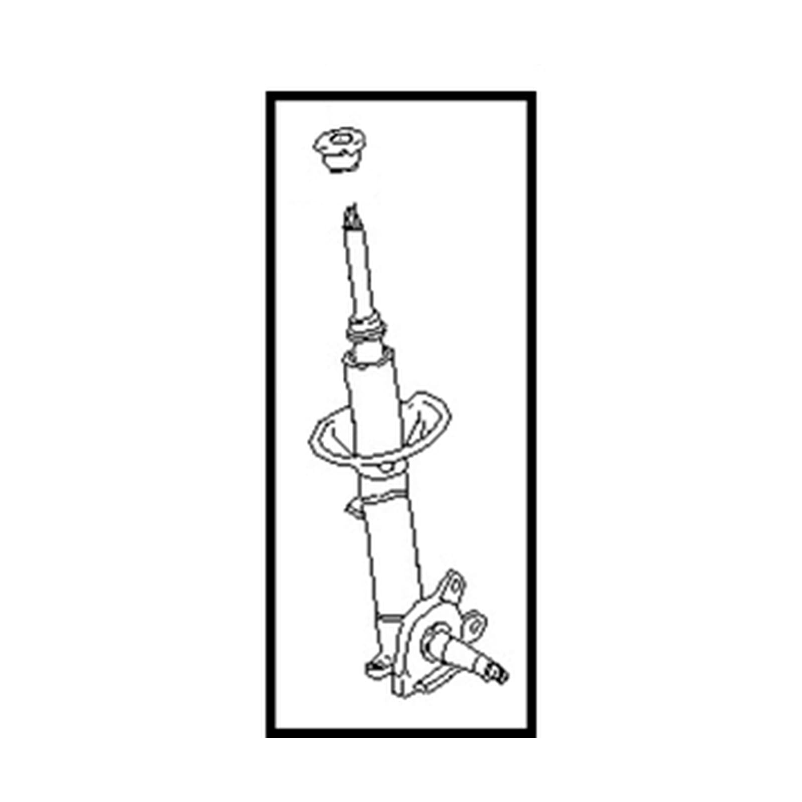 Nissan 300ZX 1988-1989 Front Shock Absorber product image