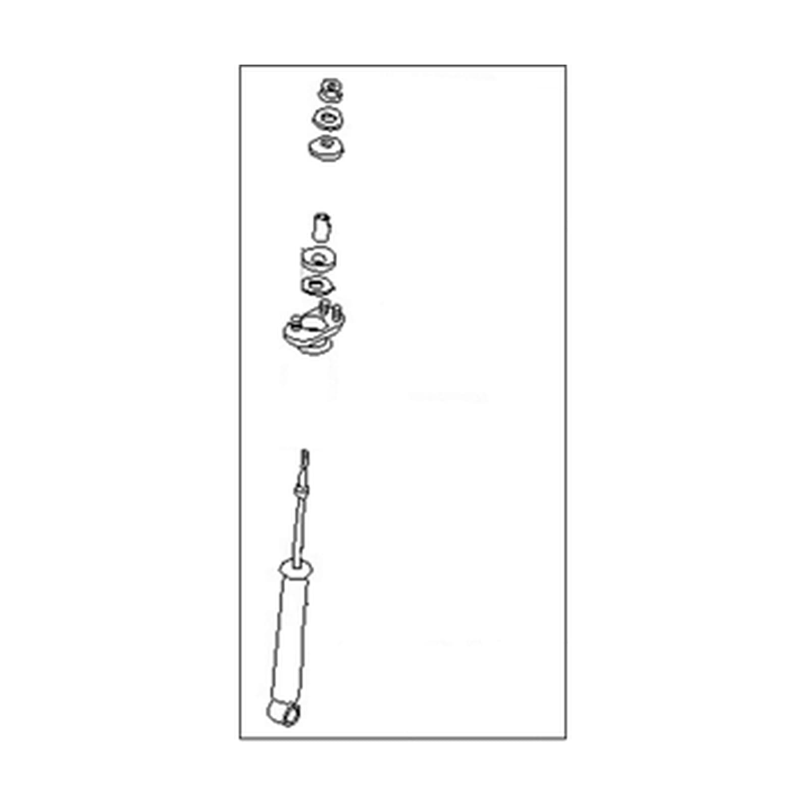 Nissan 300ZX 1984-1987 Rear Shock Absorber product image