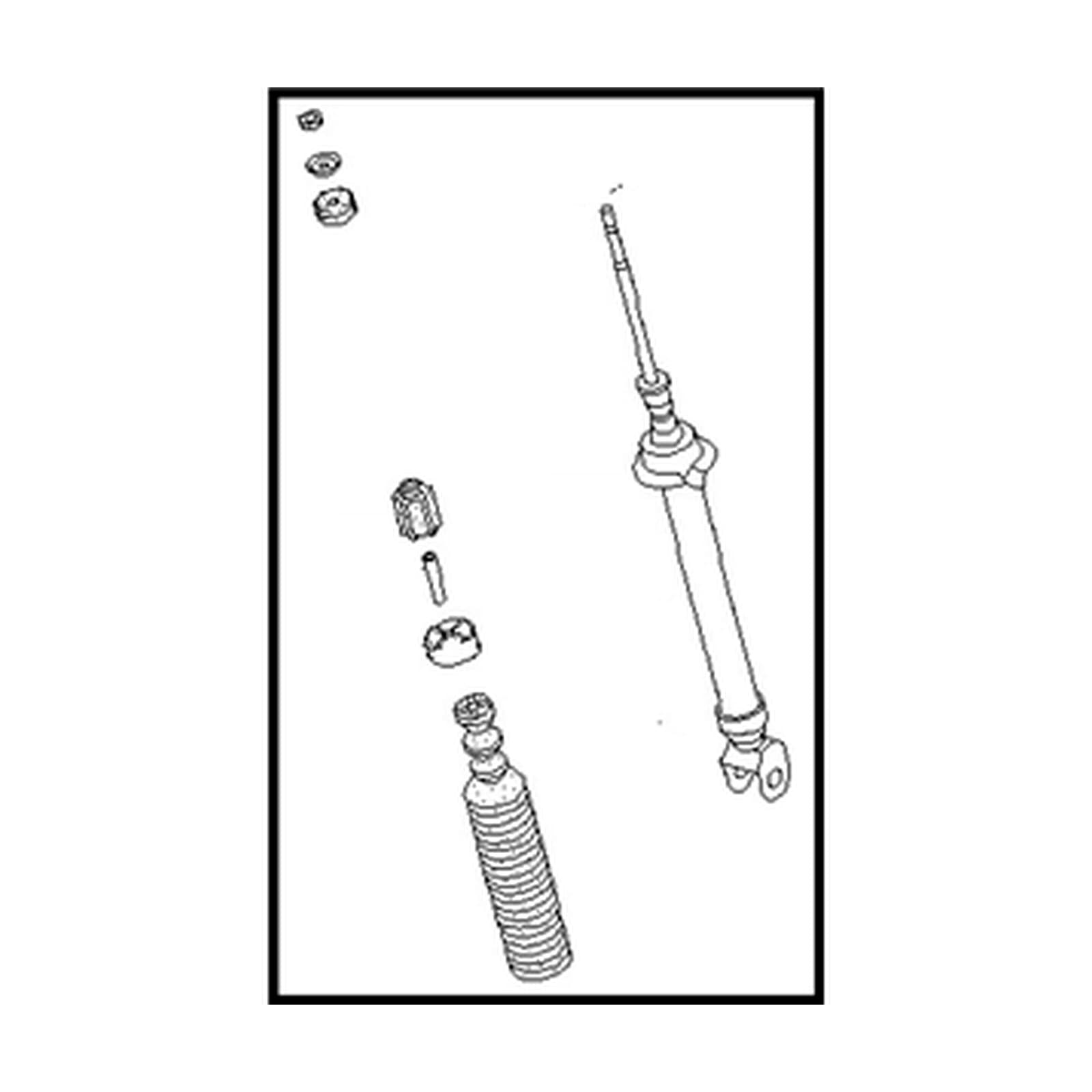 Nissan 300ZX 1990-1996 Rear Shock Absorber product image