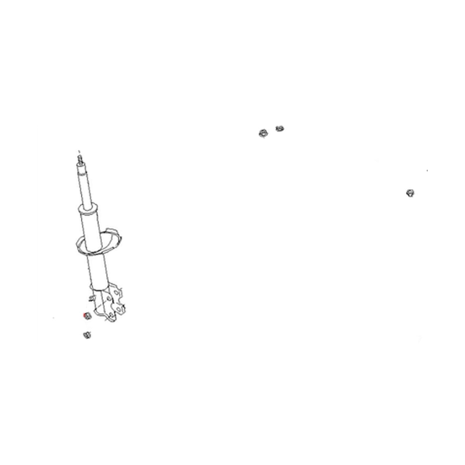 Nissan Pathfinder 1999-2001 Front Right Shock Absorber product image