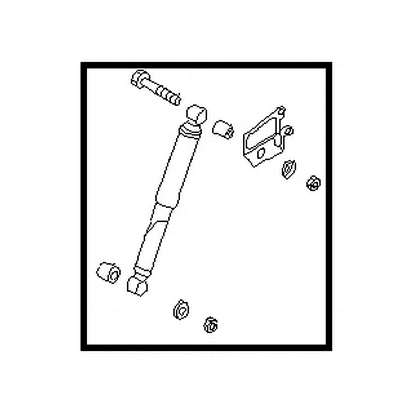 Nissan Quest 1999-2003 Rear Shock Absorber product image