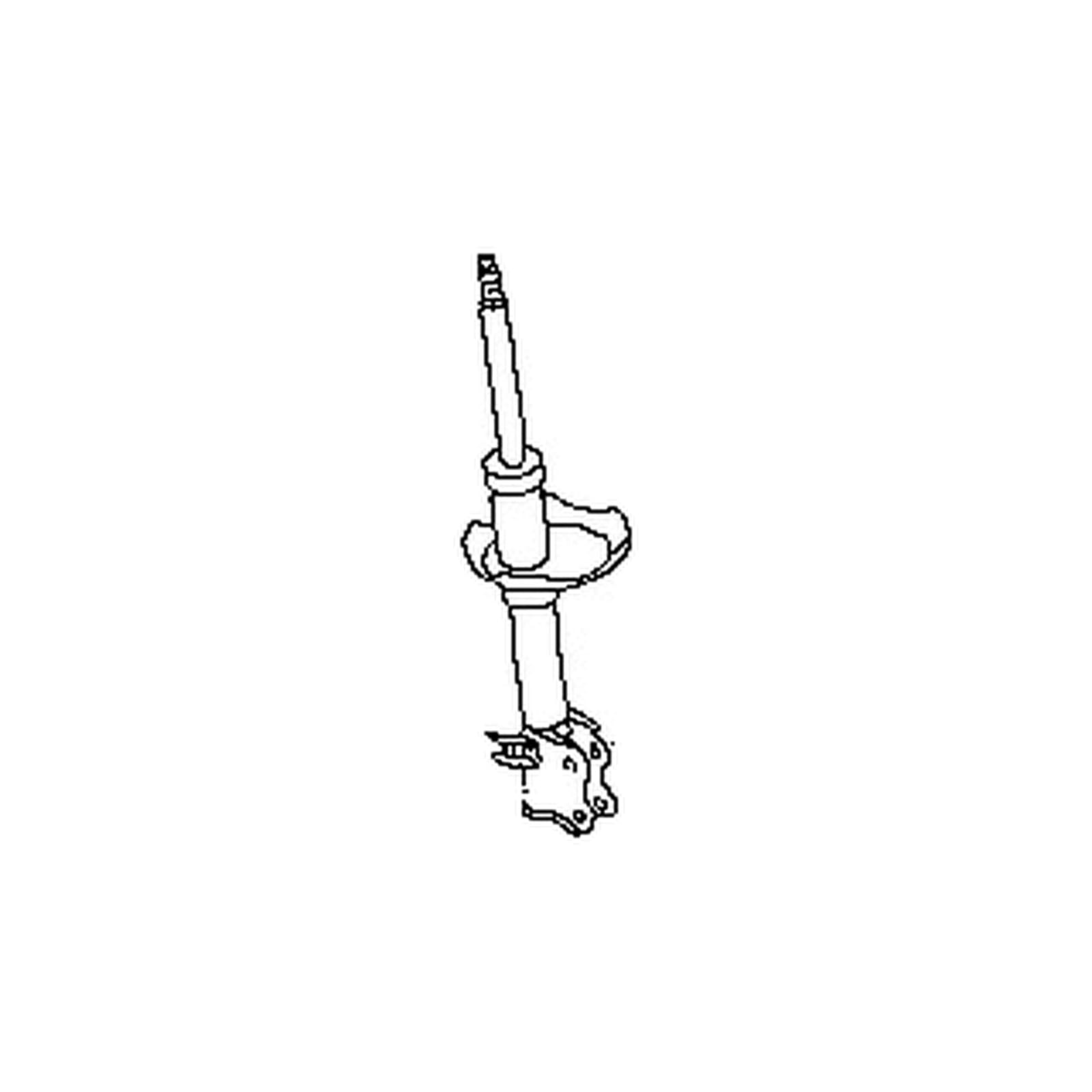 Nissan Stanza 1983-1986 Rear Left Shock Absorber product image