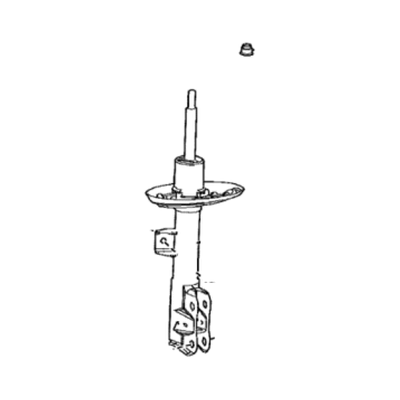Toyota bZ4X 2023-2025 Front Left Shock Absorber product image