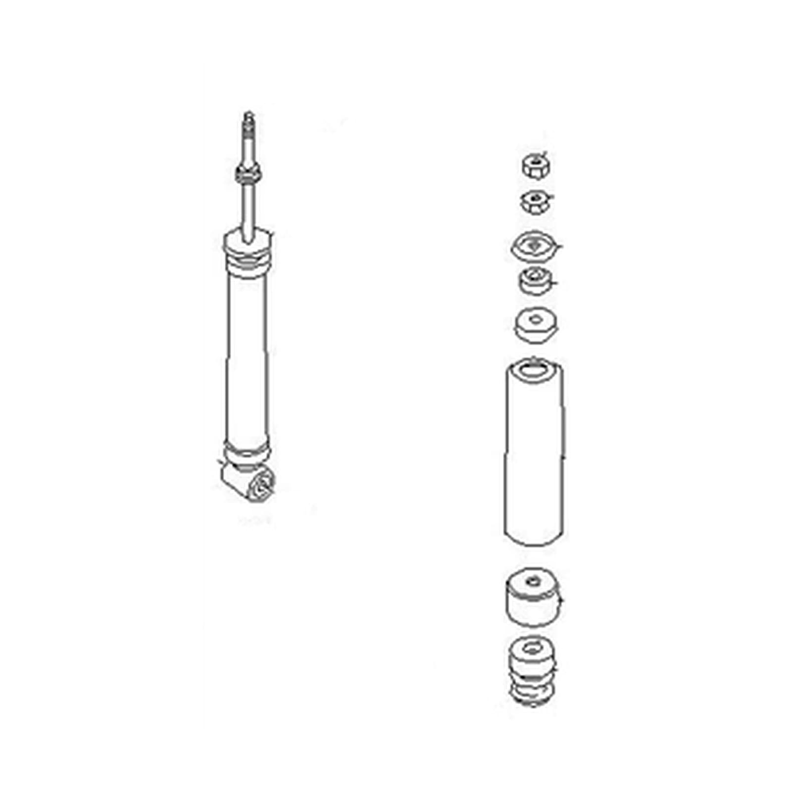 Nissan 200SX 1979-1983 Rear Shock Absorber product image