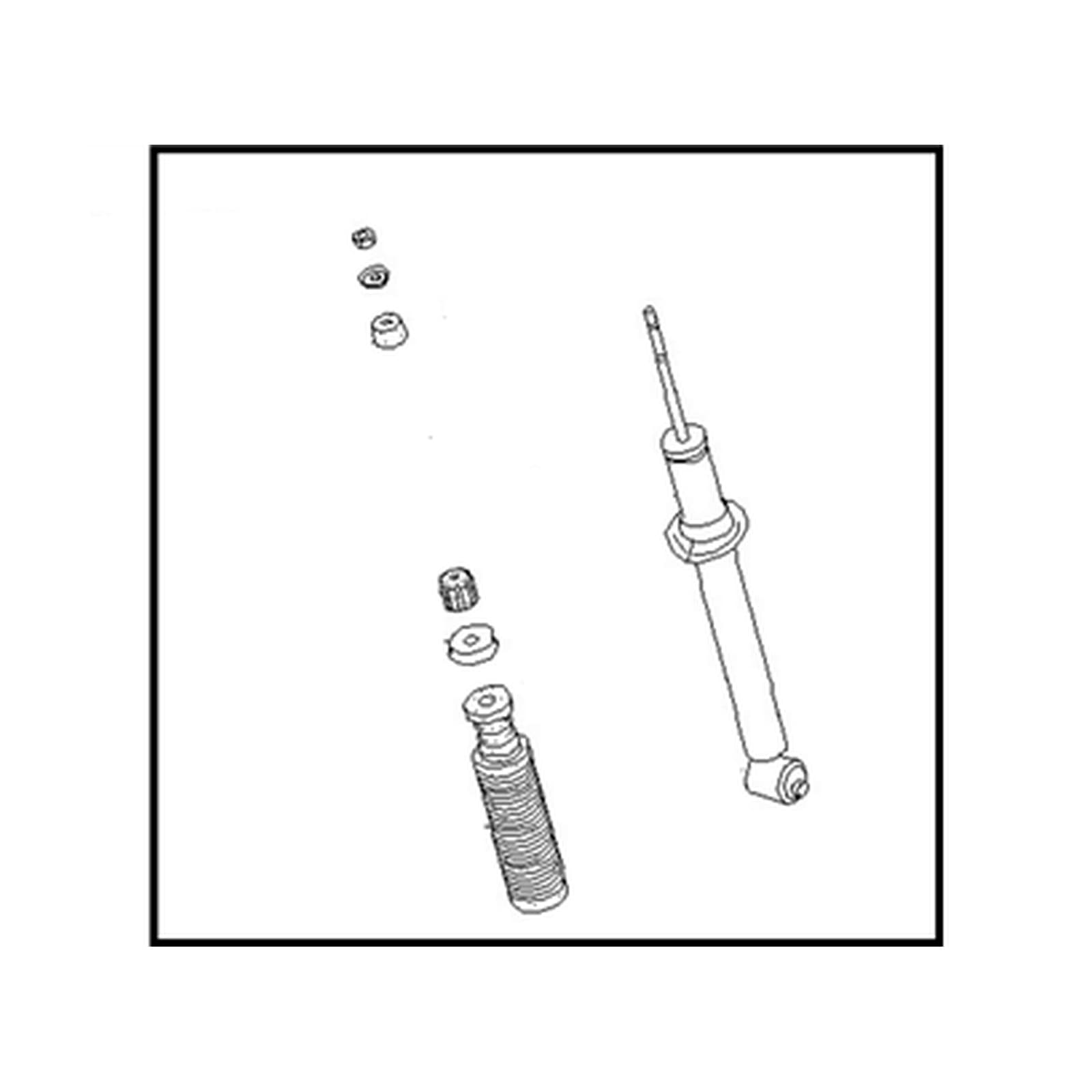 Nissan 240SX 1996-1998 Rear Shock Absorber product image