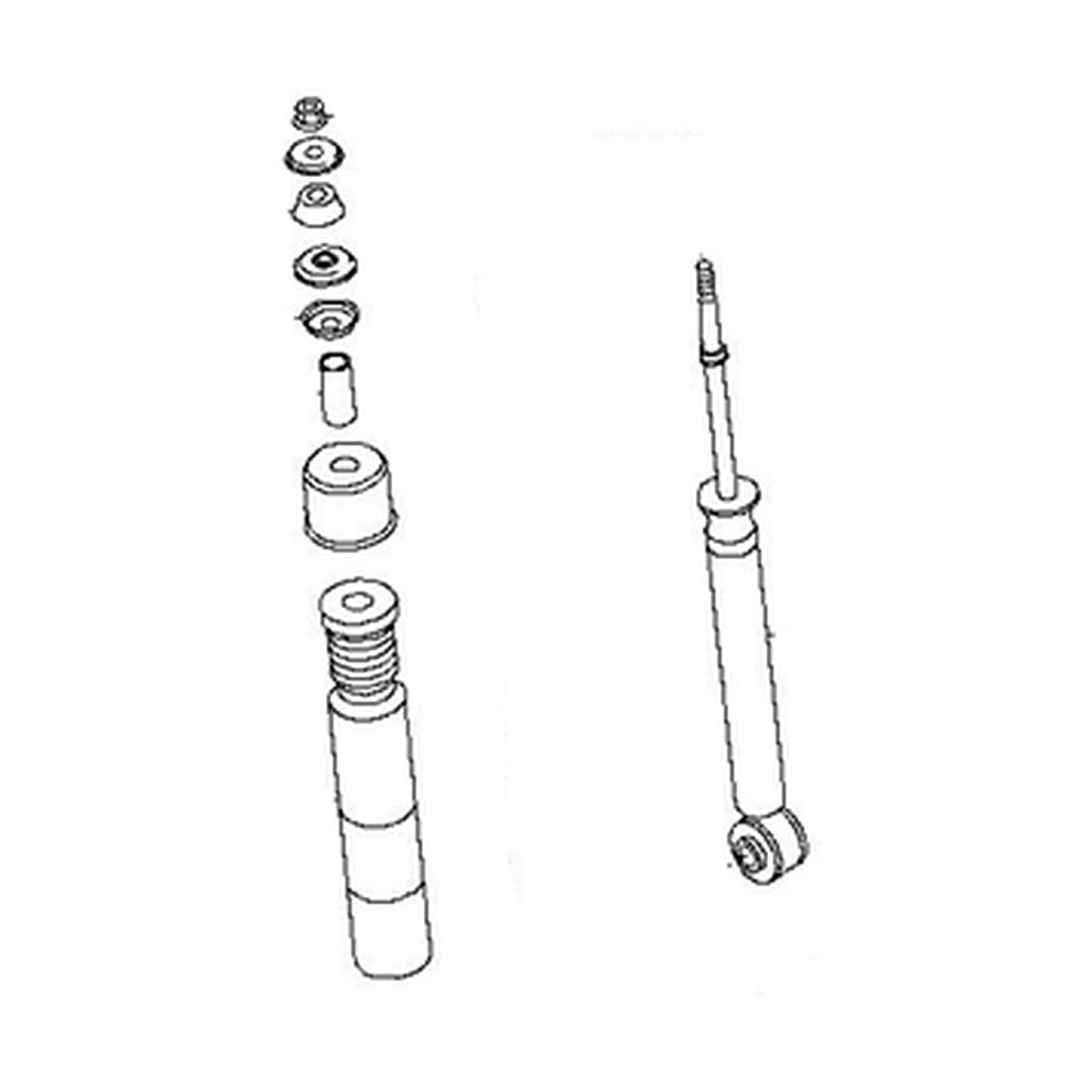 Nissan Cube 2009-2011 Rear Shock Absorber product image