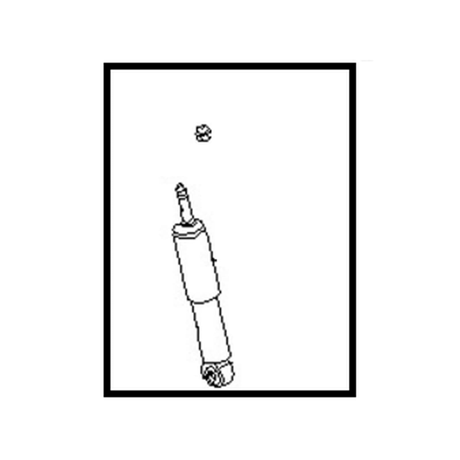 Nissan Frontier 1999-2004 Front Left Shock Absorber product image