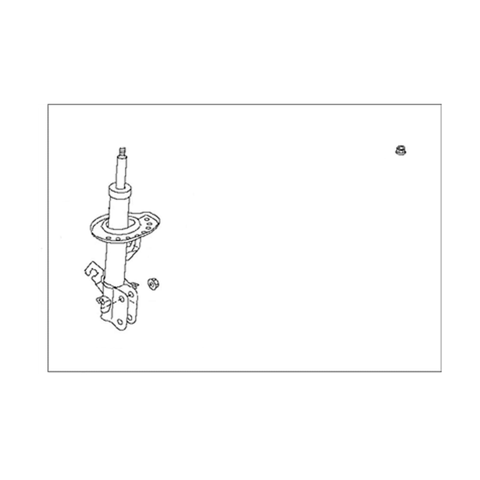 Nissan Juke 2013-2017 Front Right Shock Absorber product image
