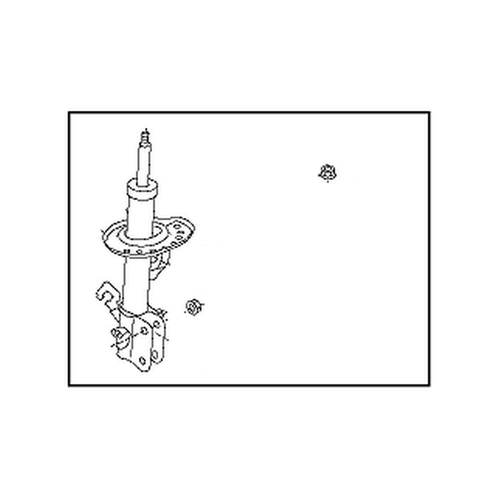 Nissan Leaf 2011-2012 Front Right Shock Absorber product image