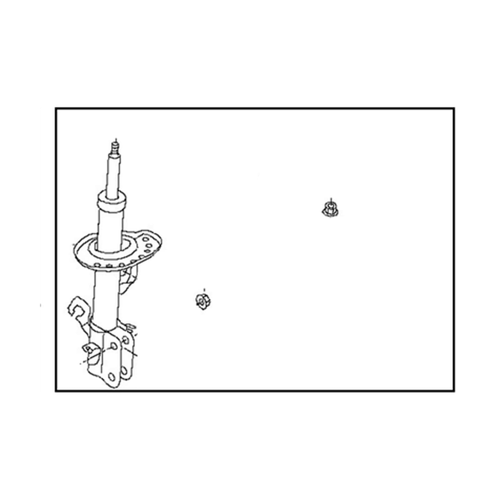 Nissan Leaf 2019-2025 右 Shock Absorber product image