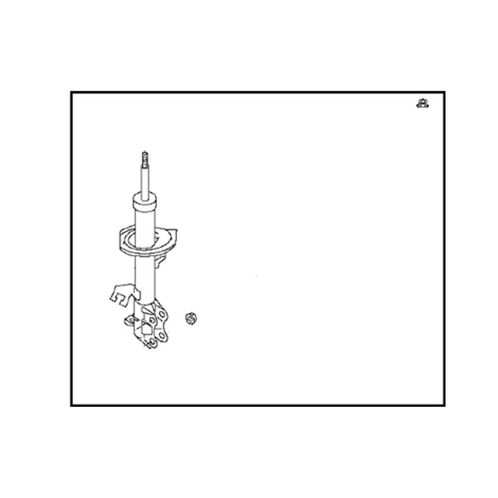 Nissan NV 2014-2019 Front Left Shock Absorber product image