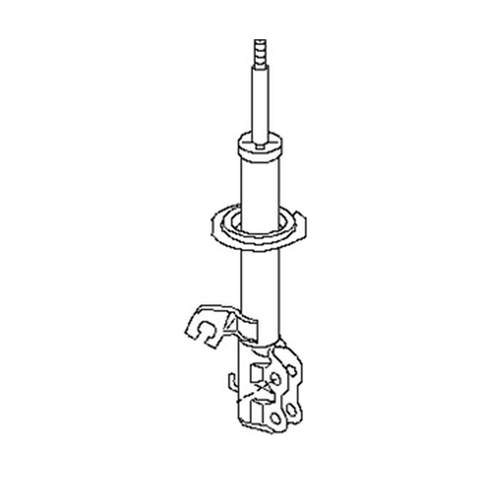 Nissan Versa 2013-2015 Front Right Shock Absorber product image