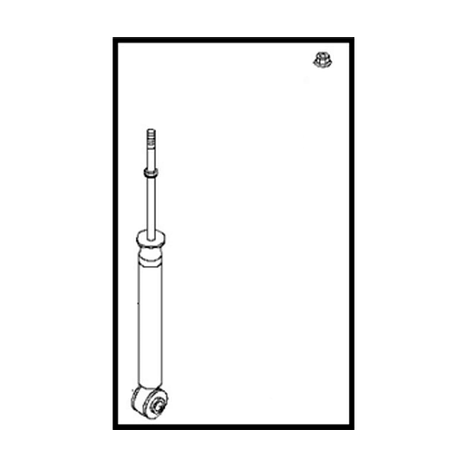 Nissan Versa 2008-2010 Rear Shock Absorber product image