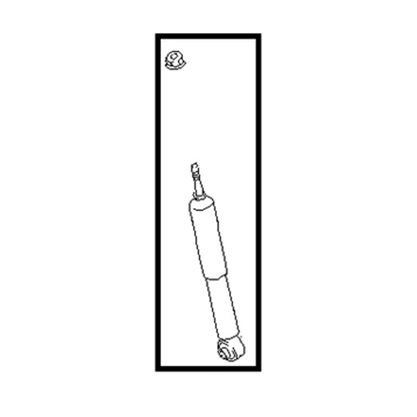 Nissan Xterra 2002-2004 Front Left Shock Absorber product image