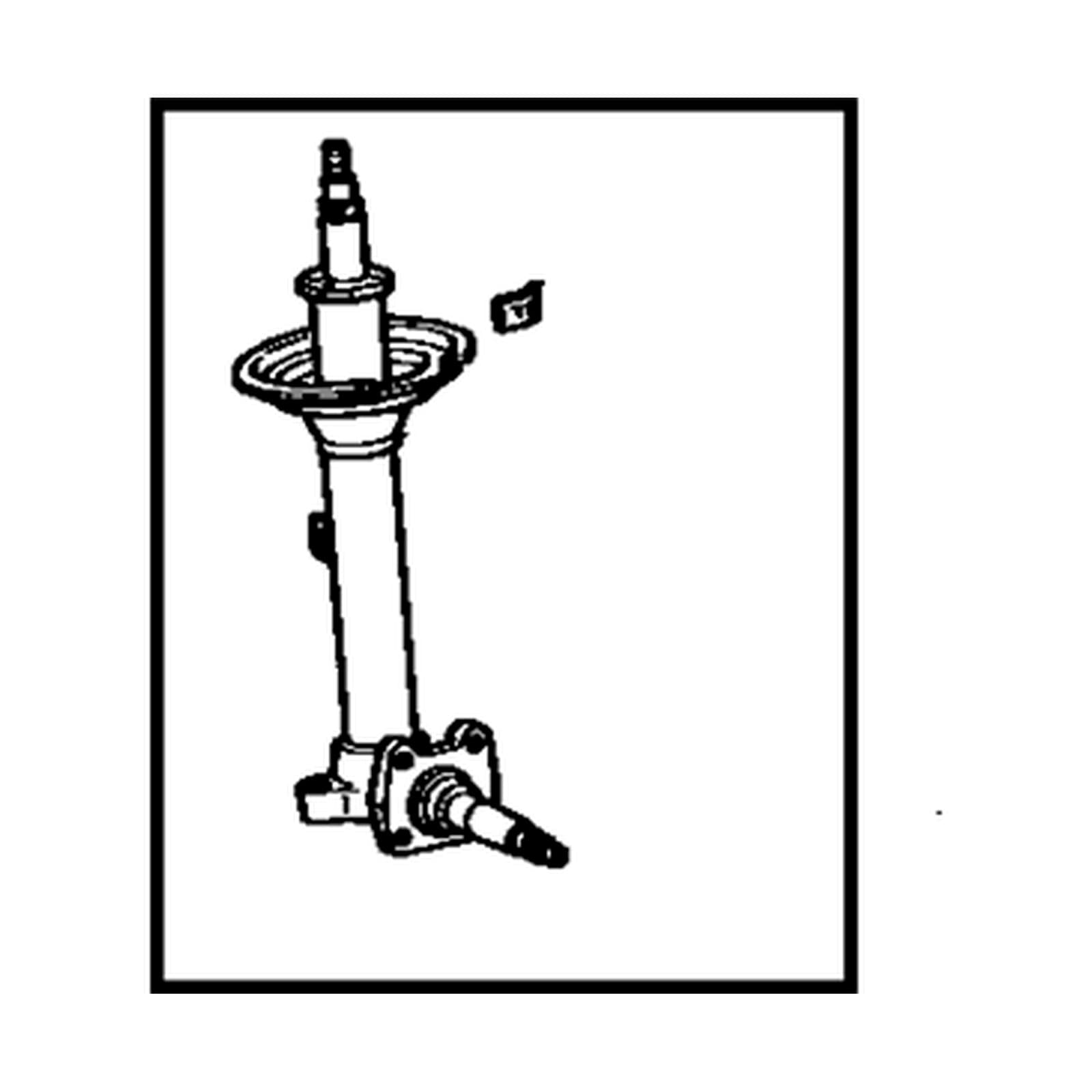 Toyota Celica 1979-1981 Front Left Shock Absorber product image