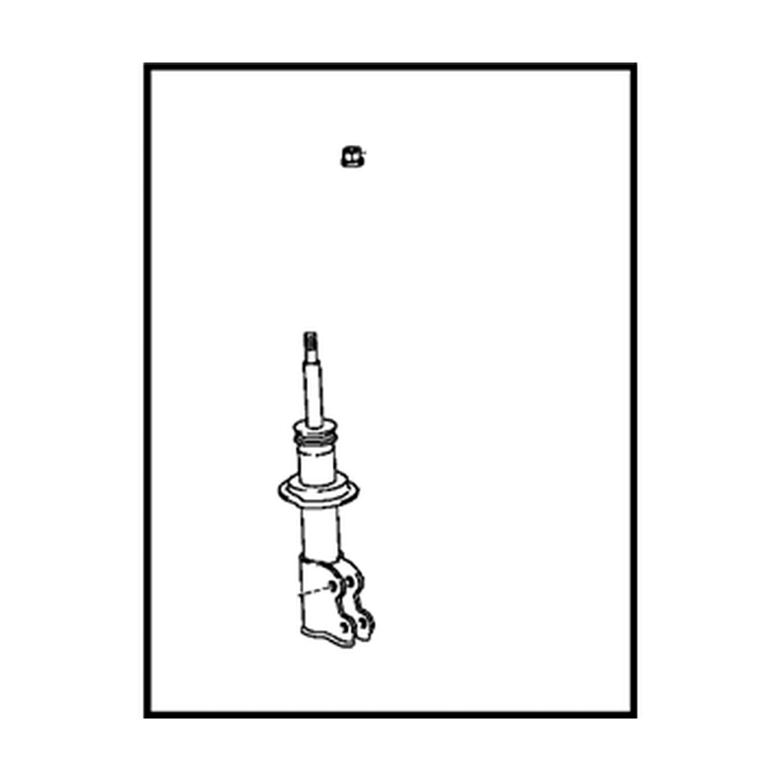 Toyota MR2 Spyder 2000-2005 Front Left Shock Absorber product image