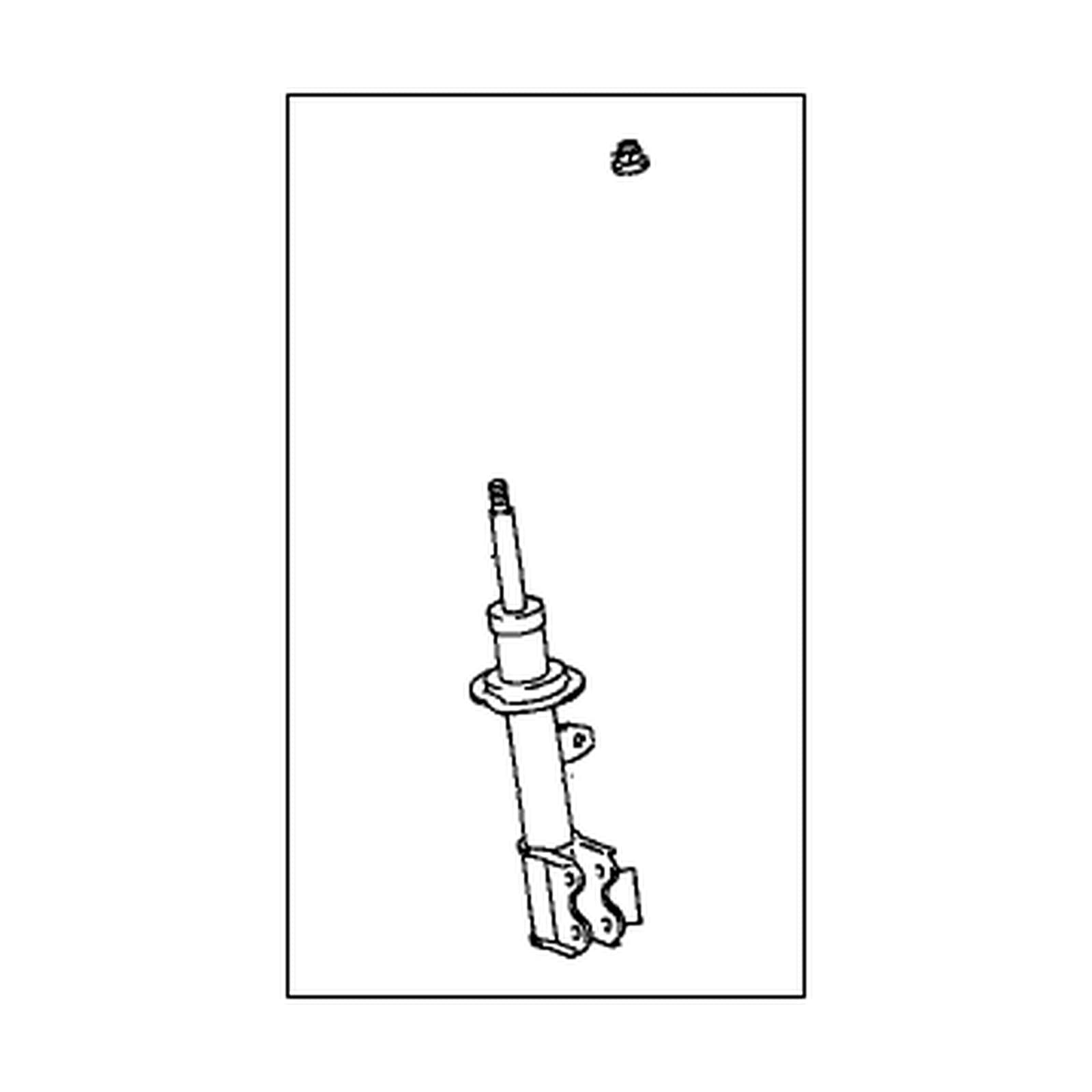 Toyota MR2 Spyder 2004-2005 Rear Right Shock Absorber product image