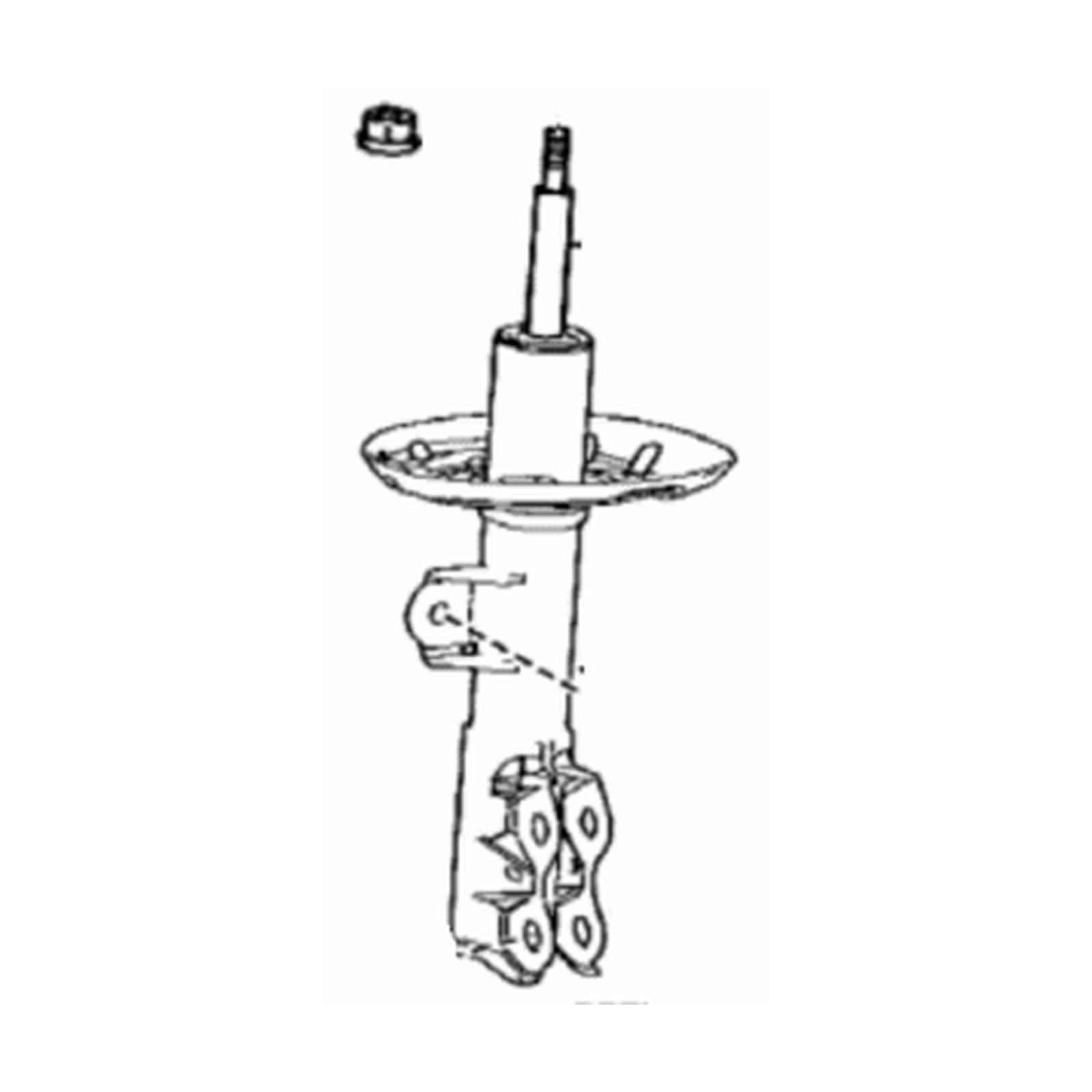Toyota Prius Prime 2017-2020 Front Left Shock Absorber product image