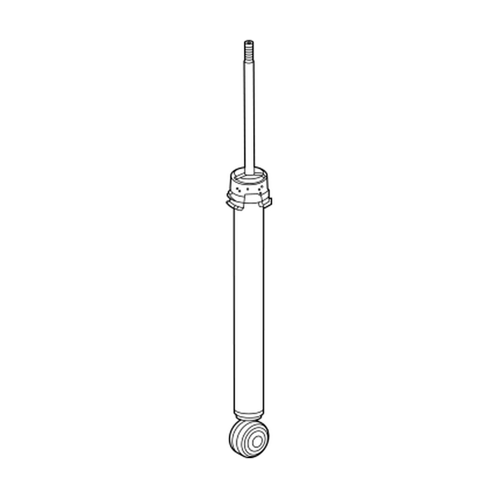 Rear shock absorbers for Honda Civic Hybrid OEM 52611-T61-A02