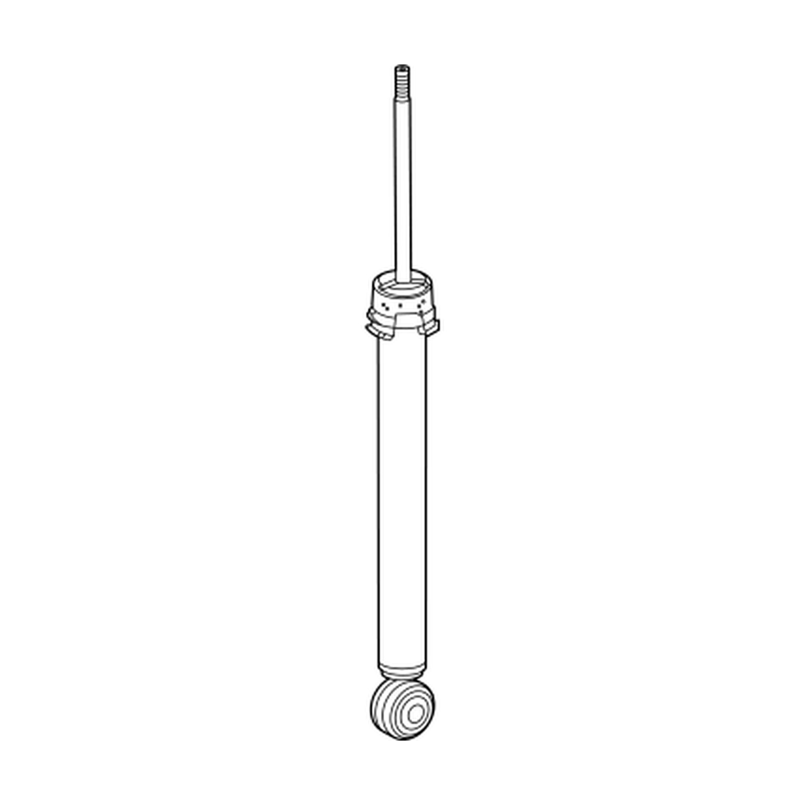 Rear shock absorbers for Honda Civic Hybrid OEM 52611-T65-A02