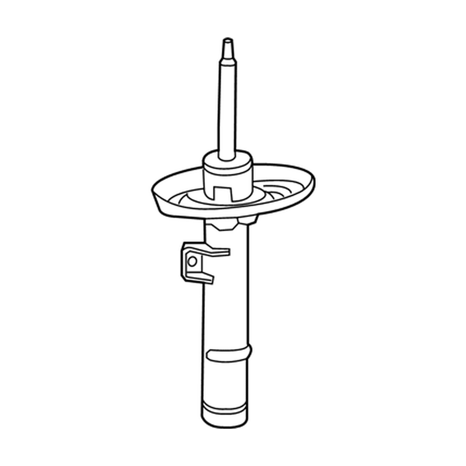 Front Right shock absorbers for Honda CR-V OEM 51611-TLA-A72