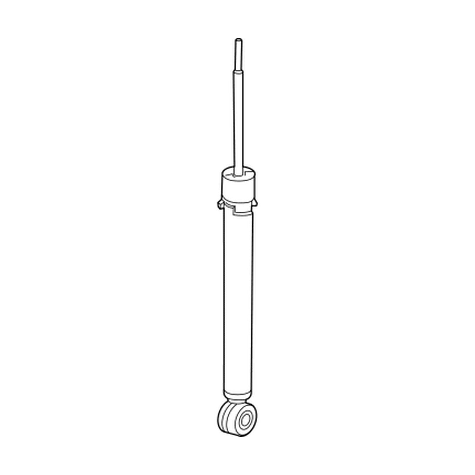 Rear shock absorbers for Honda CR-V Hybrid OEM 52611-3D4-A51