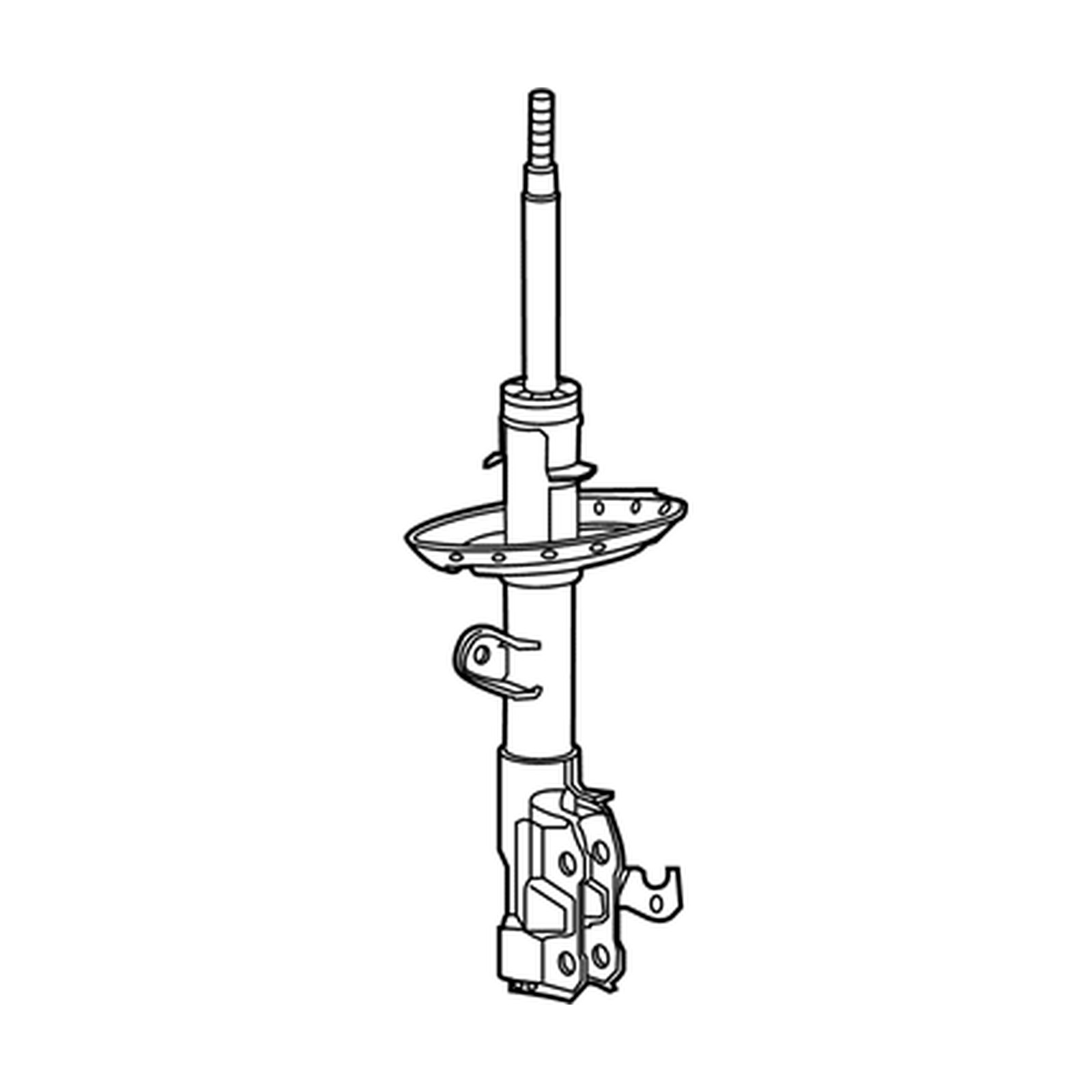 Front Left shock absorbers for Honda CR-Z OEM 51621-SZT-A51