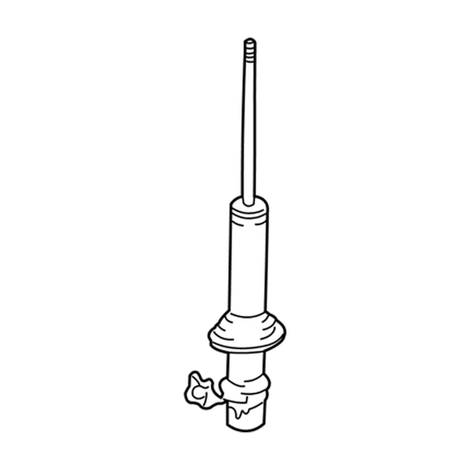 Front Right shock absorbers for Honda Del Sol OEM 51605-ST7-J02