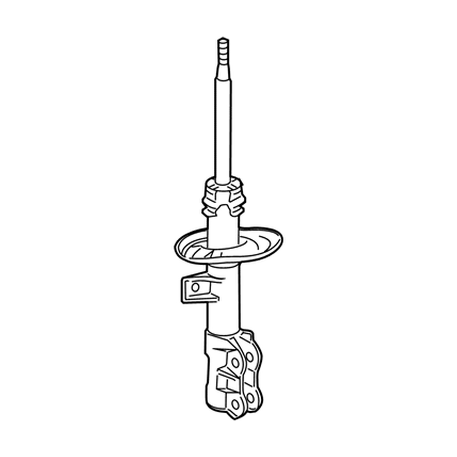 Front Right shock absorbers for Honda Fit OEM 51611-TST-A51