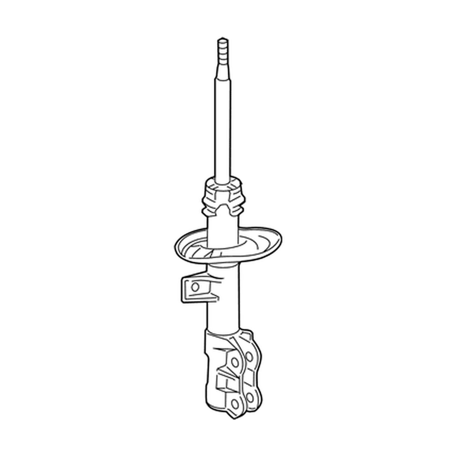 Front Left shock absorbers for Honda HR-V OEM 51621-T7W-A72