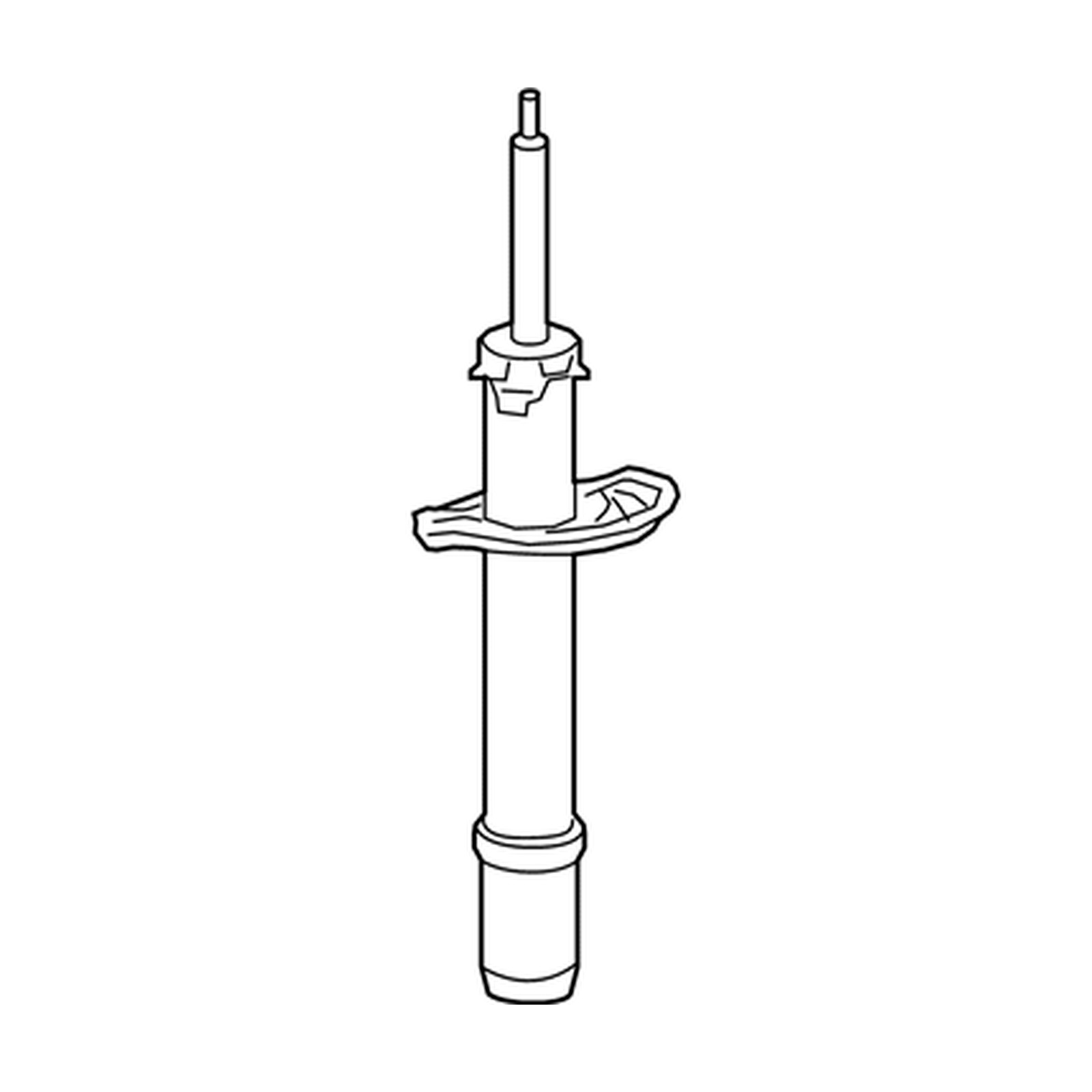 Front Left shock absorbers for Honda Odyssey OEM 51621-THR-A92