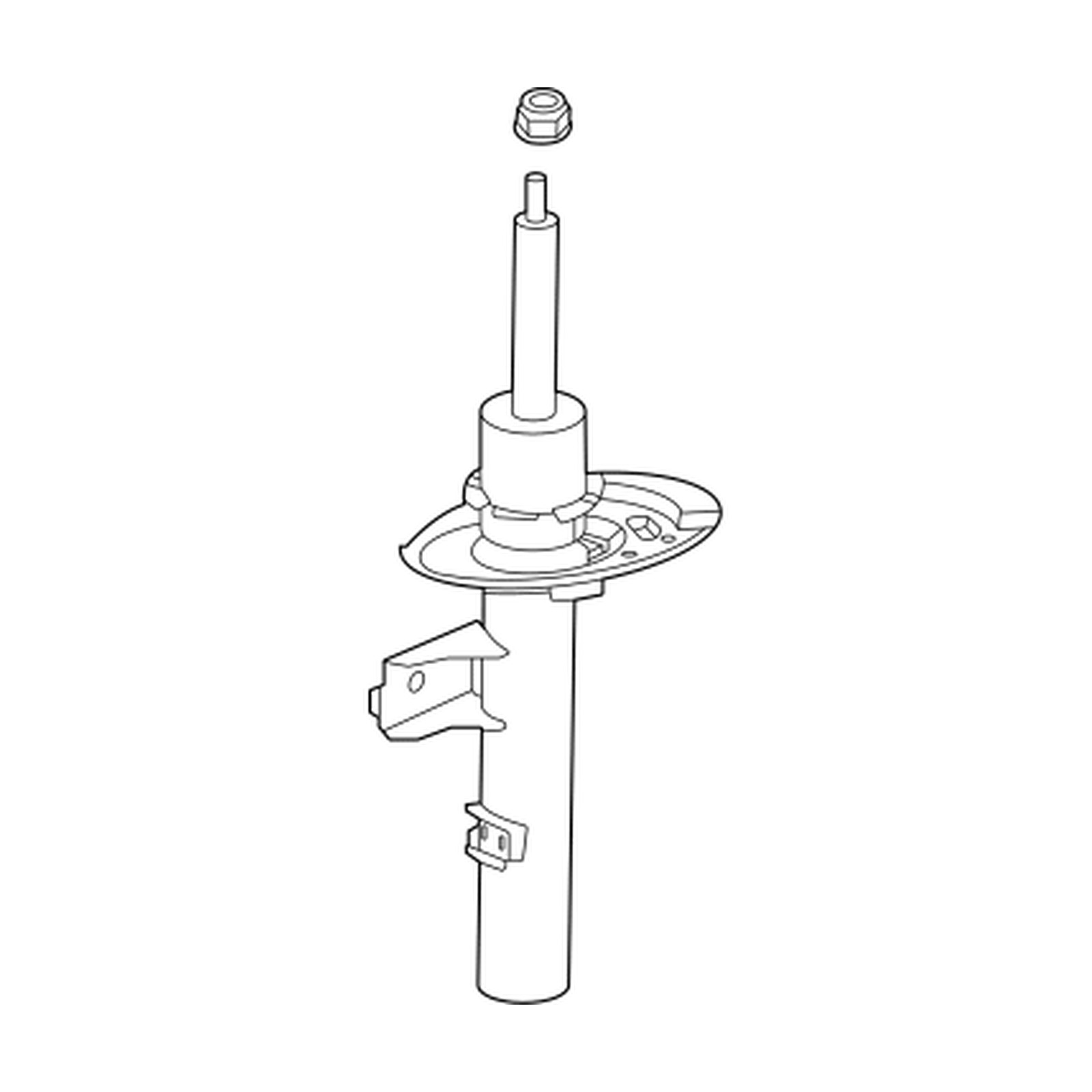 Front Right strut assemblies for Nissan ARIYA OEM E4302-5MP1B