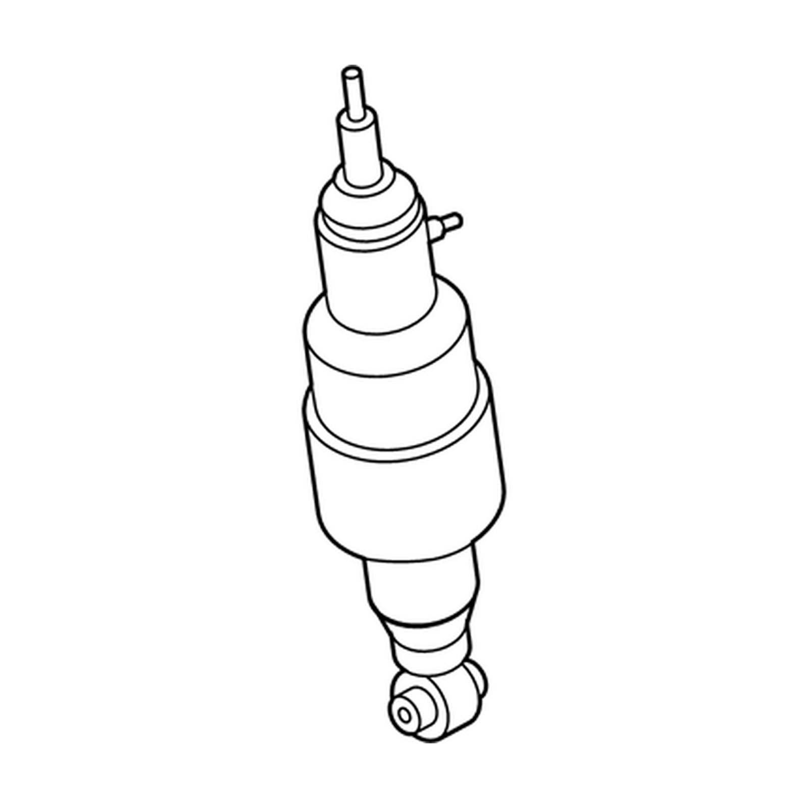 Rear shock absorbers for Nissan Armada OEM E6210-6JR1A