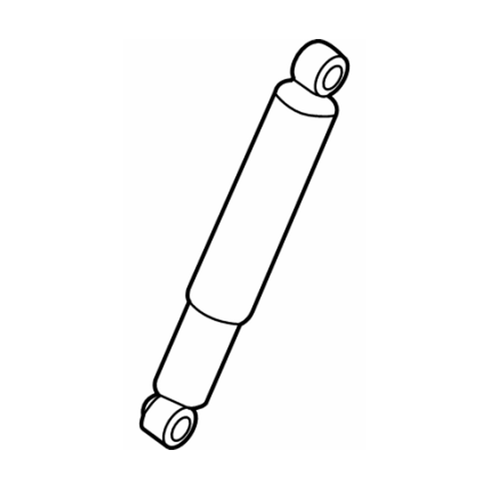 Rear Right shock absorbers for Nissan Frontier OEM E6200-9BU4B