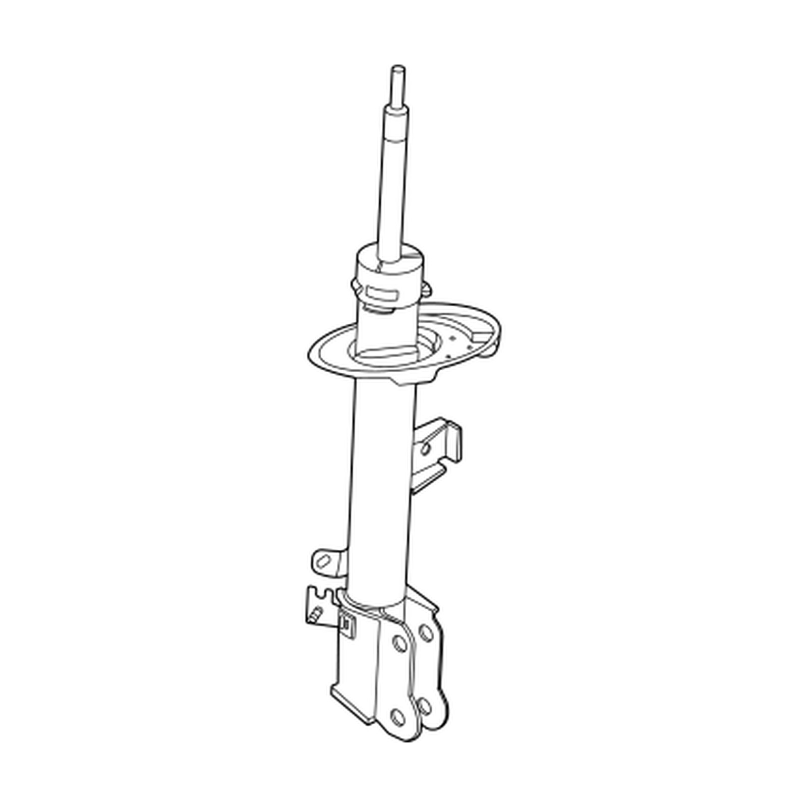 Rear Right strut assemblies for Nissan Kicks OEM 55302-7LF2A