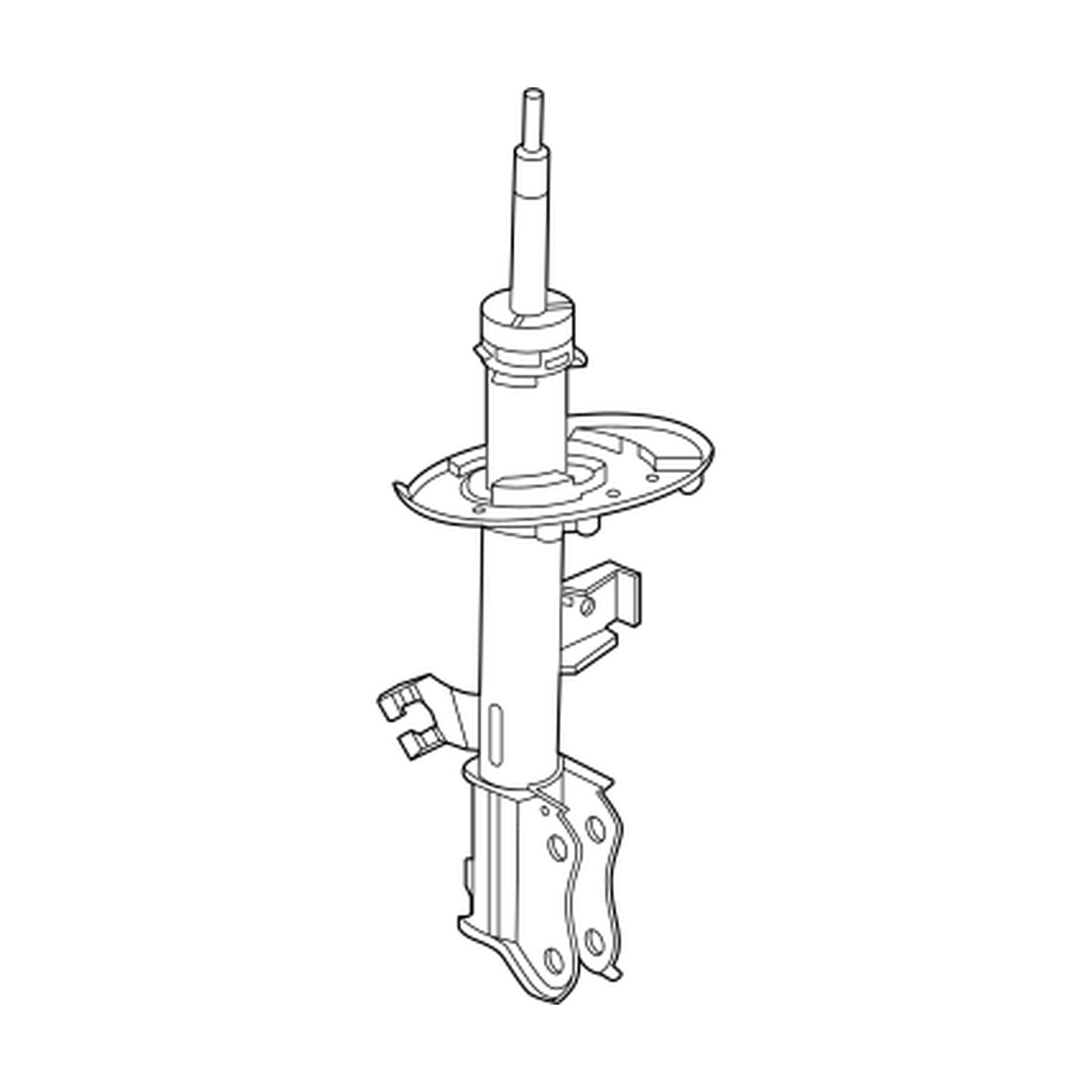 Front Left strut assemblies for Nissan Kicks OEM E4303-7LF2B
