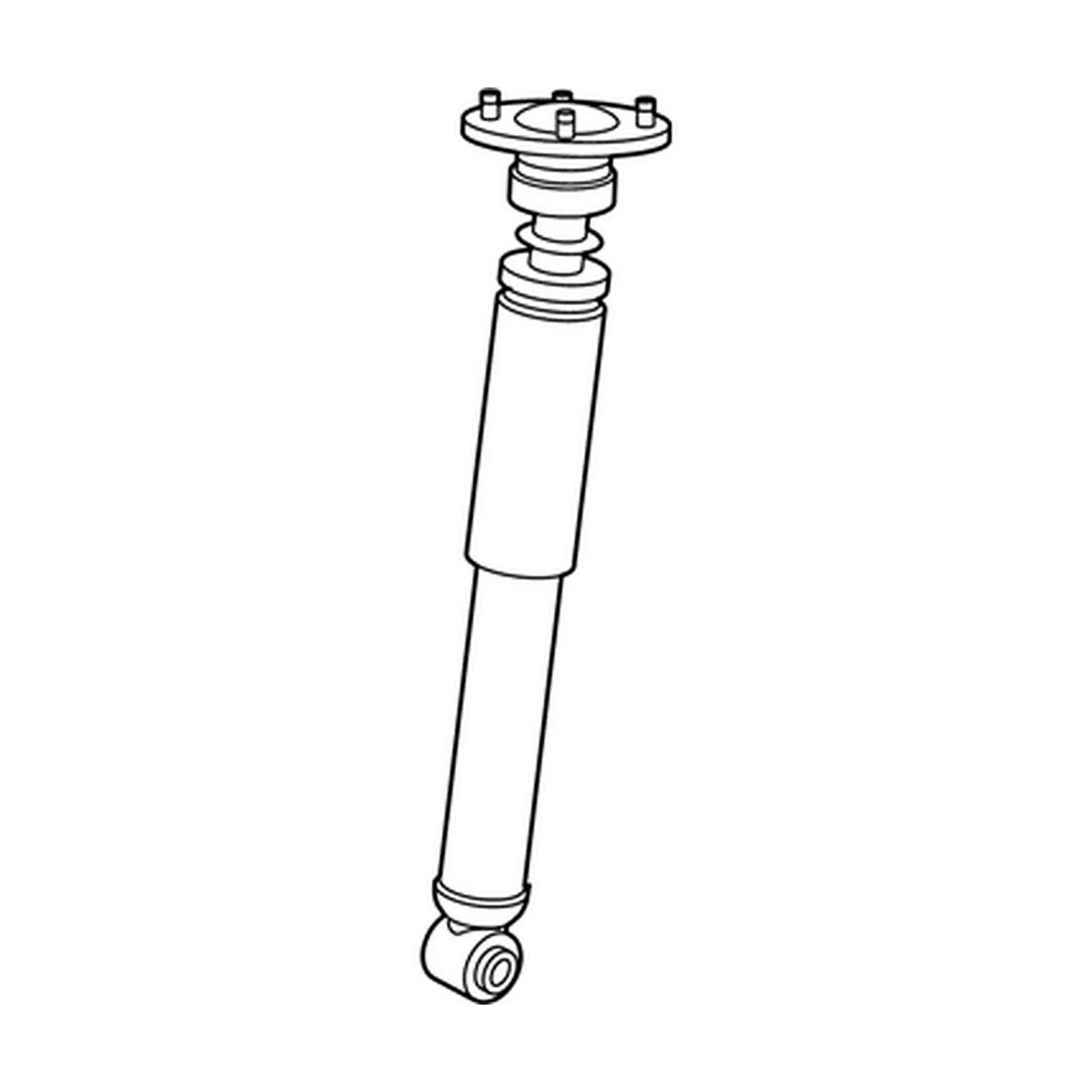 Rear shock absorbers for Nissan Kicks / Kicks Play OEM E6210-5RW0C