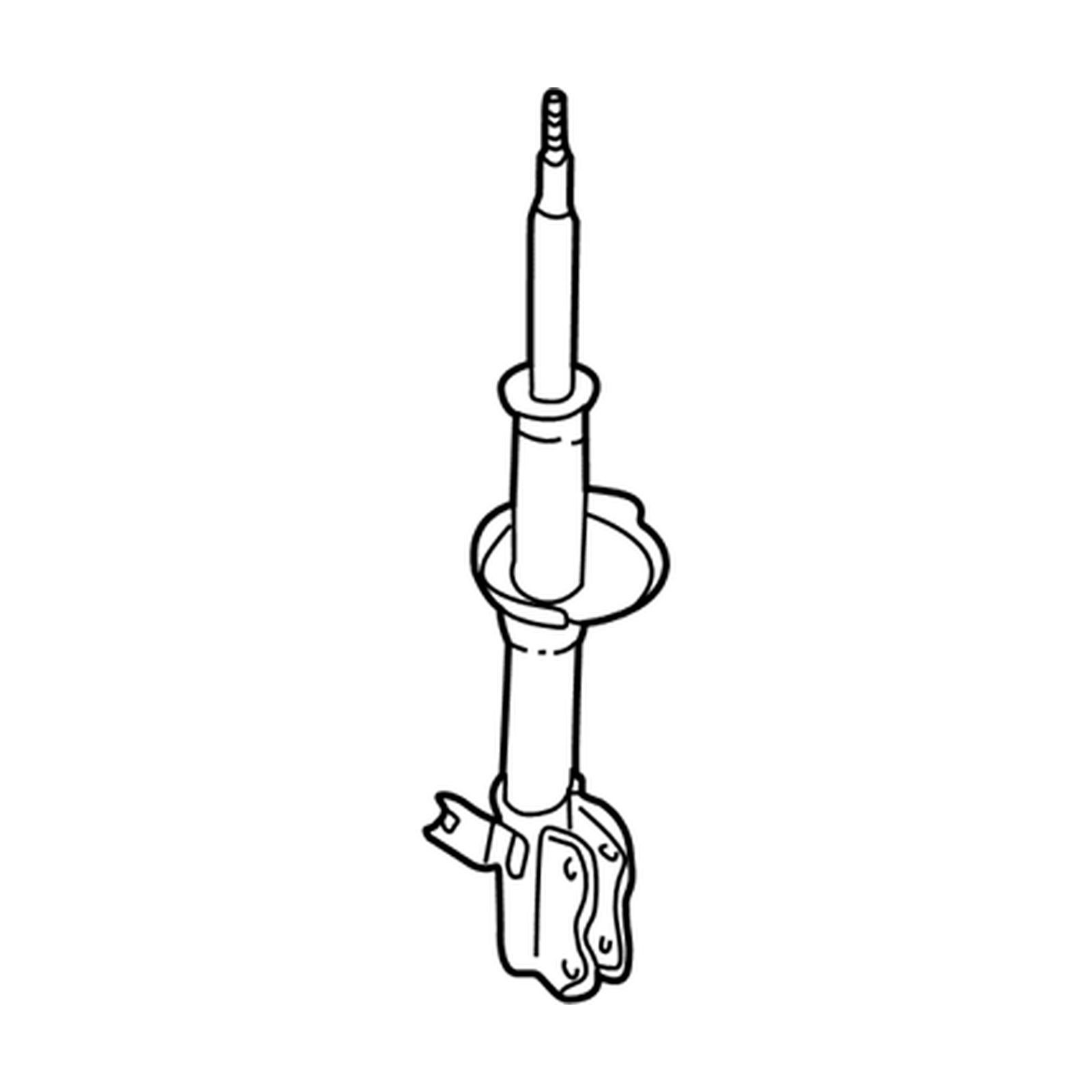 Rear Right strut assemblies for Nissan Stanza OEM 55302-65E25
