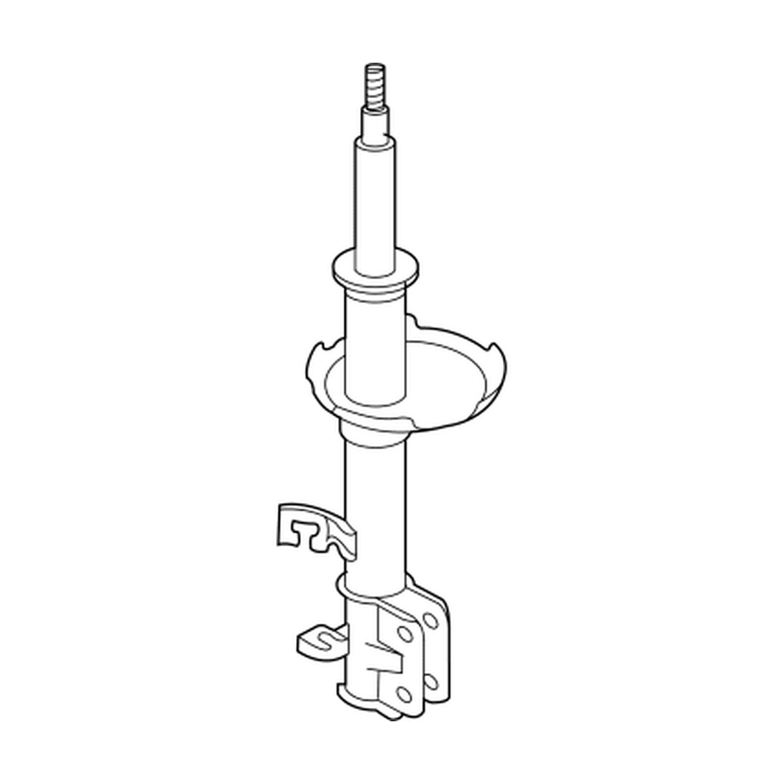 Front Right strut assemblies for Nissan Versa OEM E4302-5EE0B