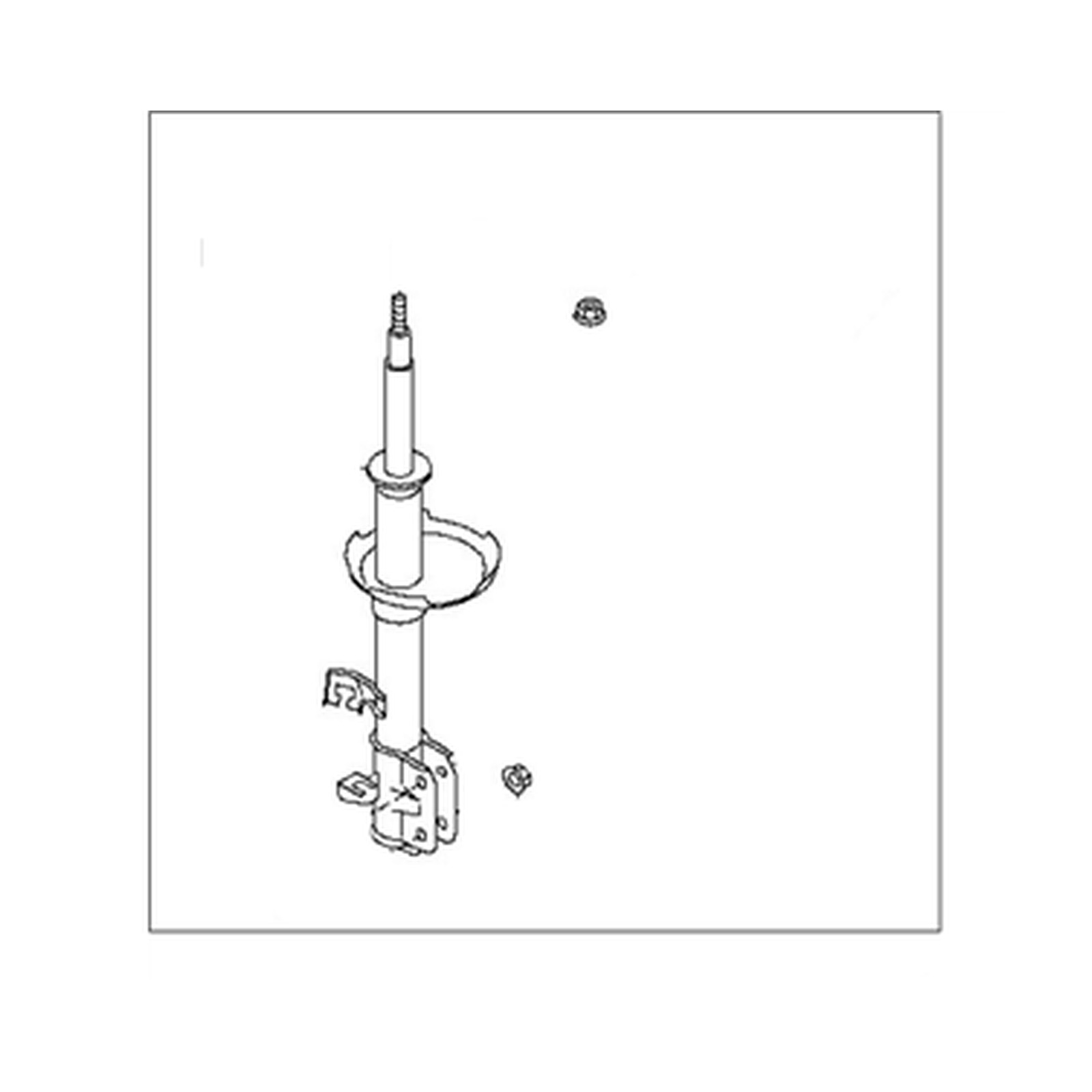 Front Left strut assemblies for Nissan Versa OEM E4303-EL00A