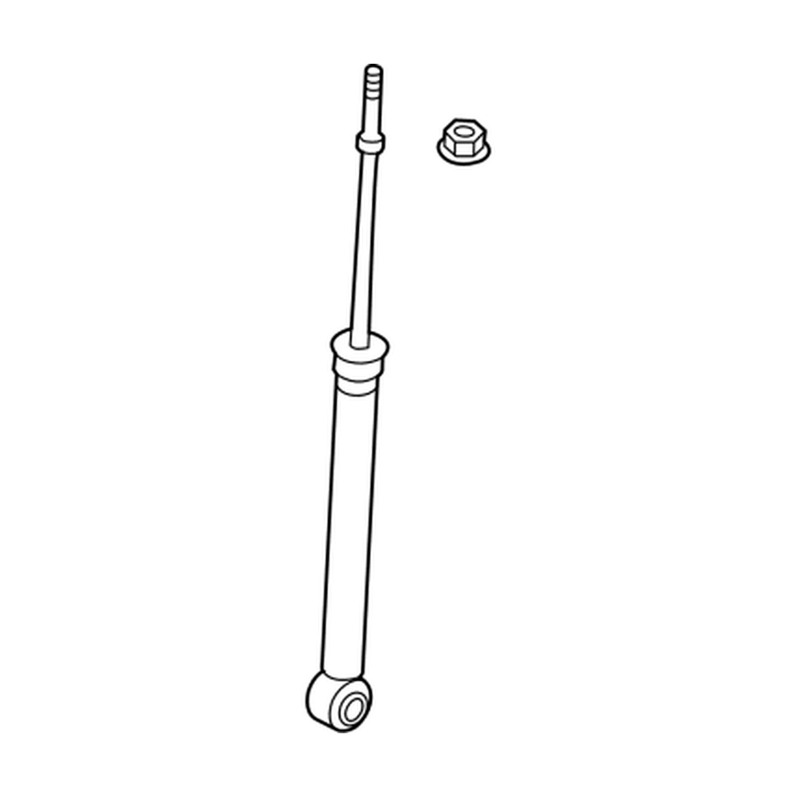 Rear shock absorbers for Nissan Versa OEM E6210-5EE0B