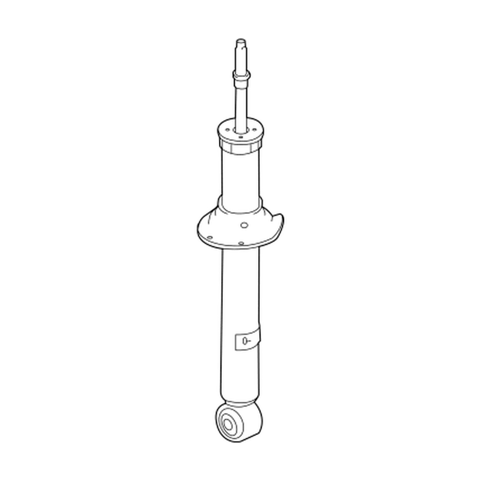 Front shock absorbers for Nissan Z OEM E6110-6GP0C