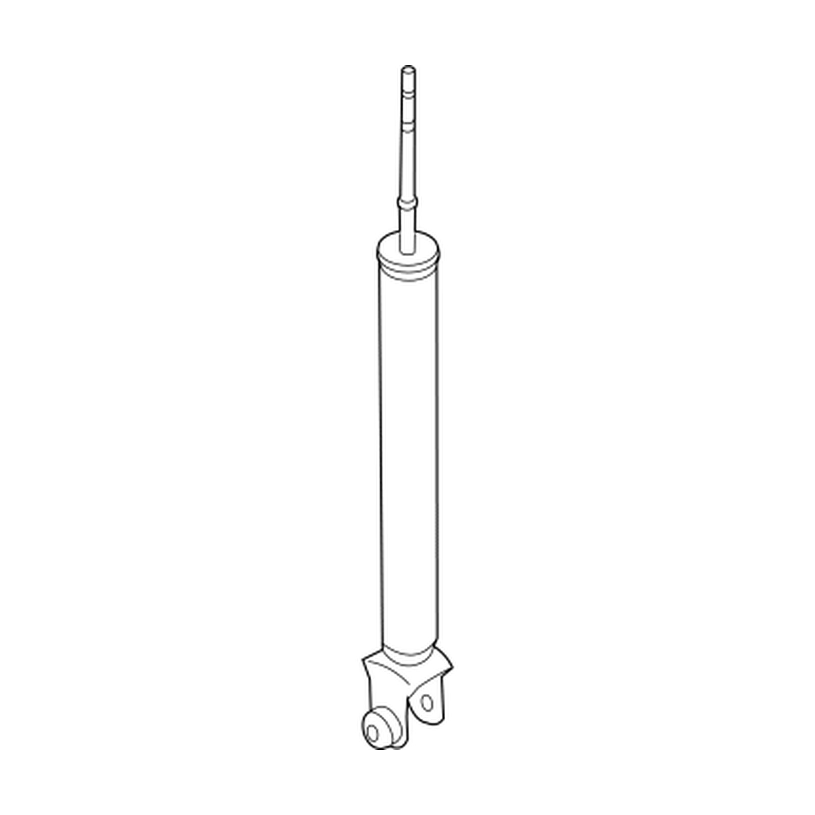 Rear shock absorbers for Nissan Z OEM E6210-6GR1A