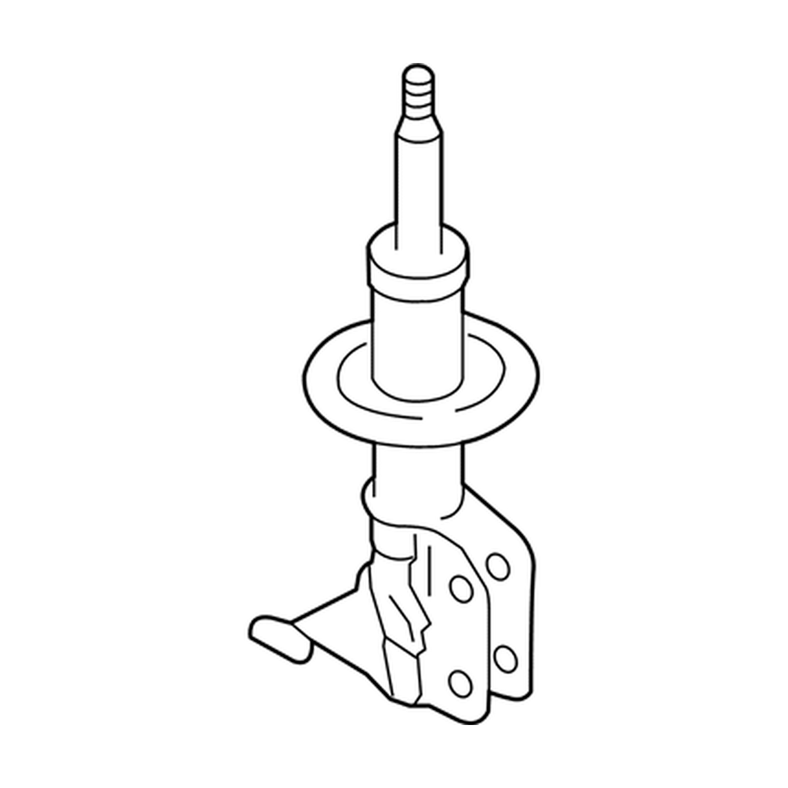 Front Right strut assemblies for Toyota 86 OEM SU003-06790