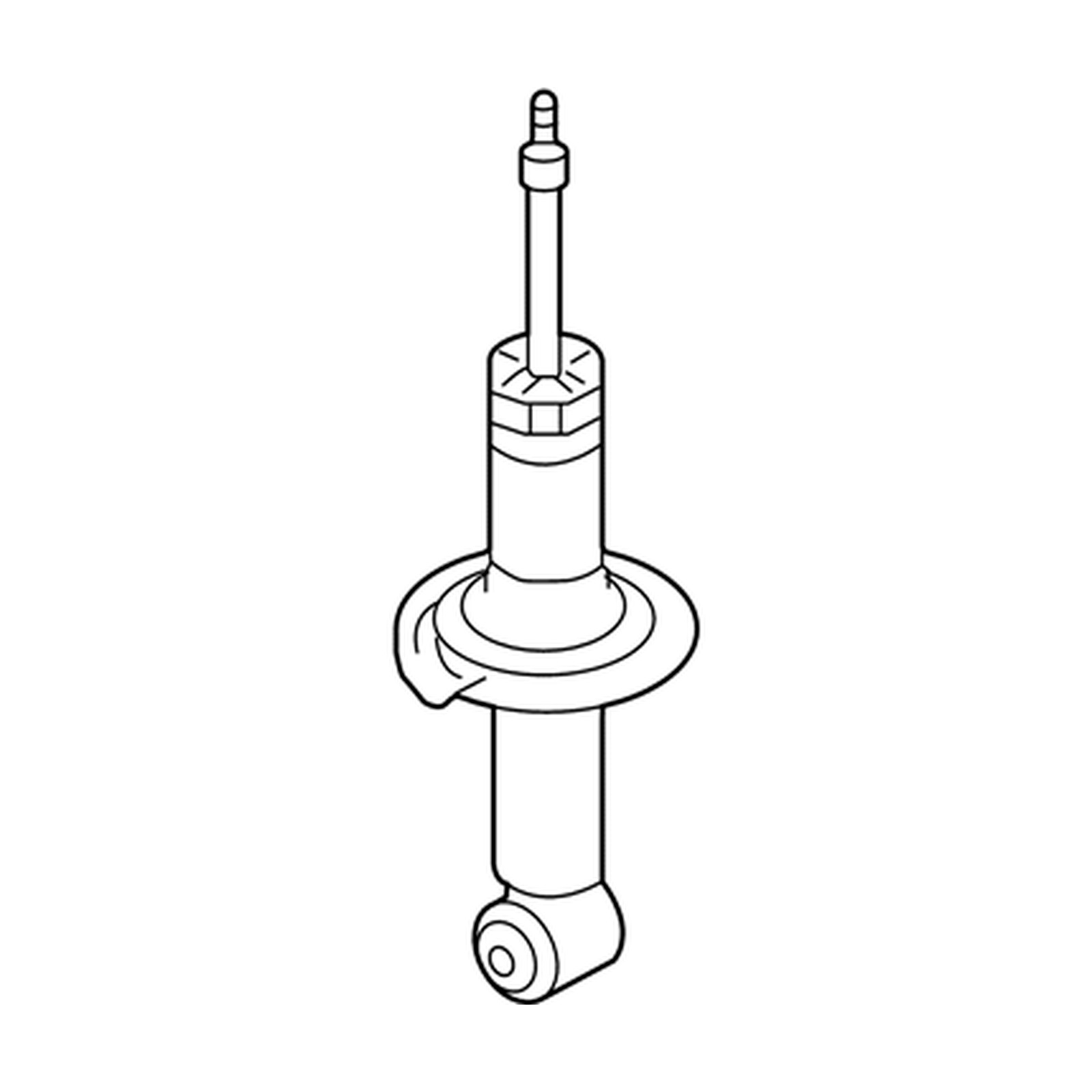 Confirm by VIN shock absorbers for Toyota 86 OEM SU003-06796