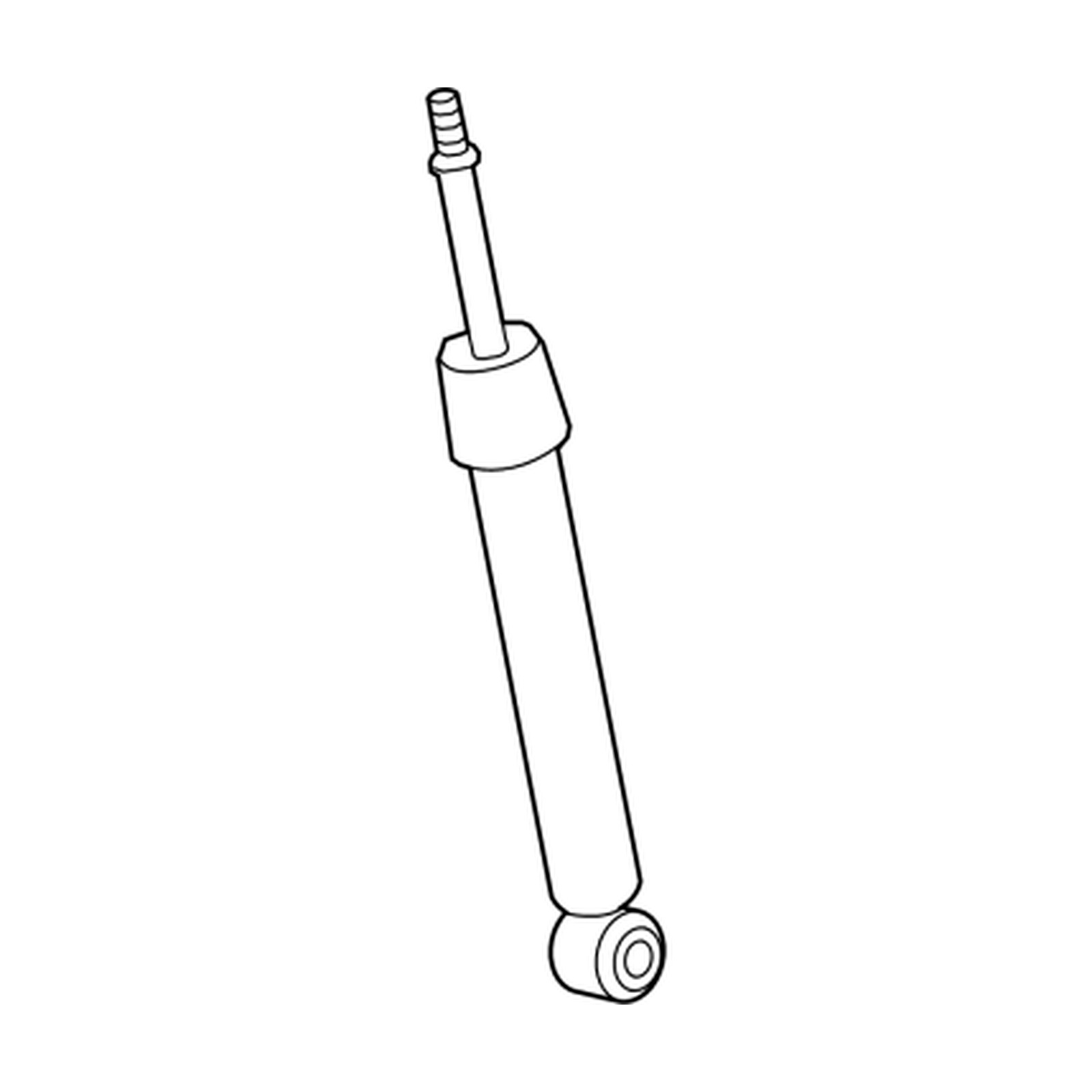 Rear shock absorbers for Toyota Crown OEM 48530-80B58