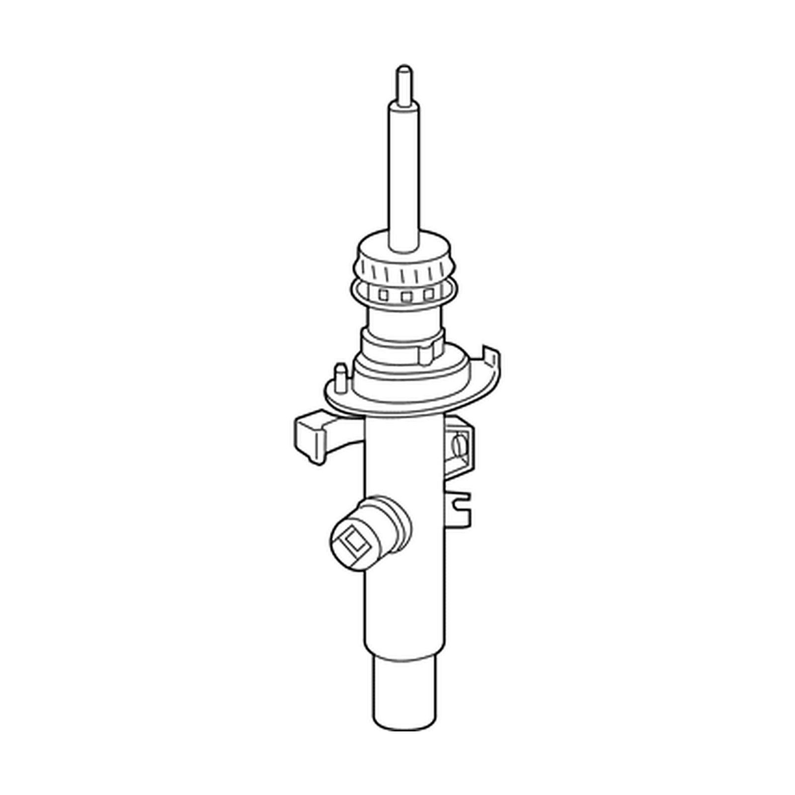 Front Left shock absorbers for Toyota GR Supra OEM 48520-WAA03