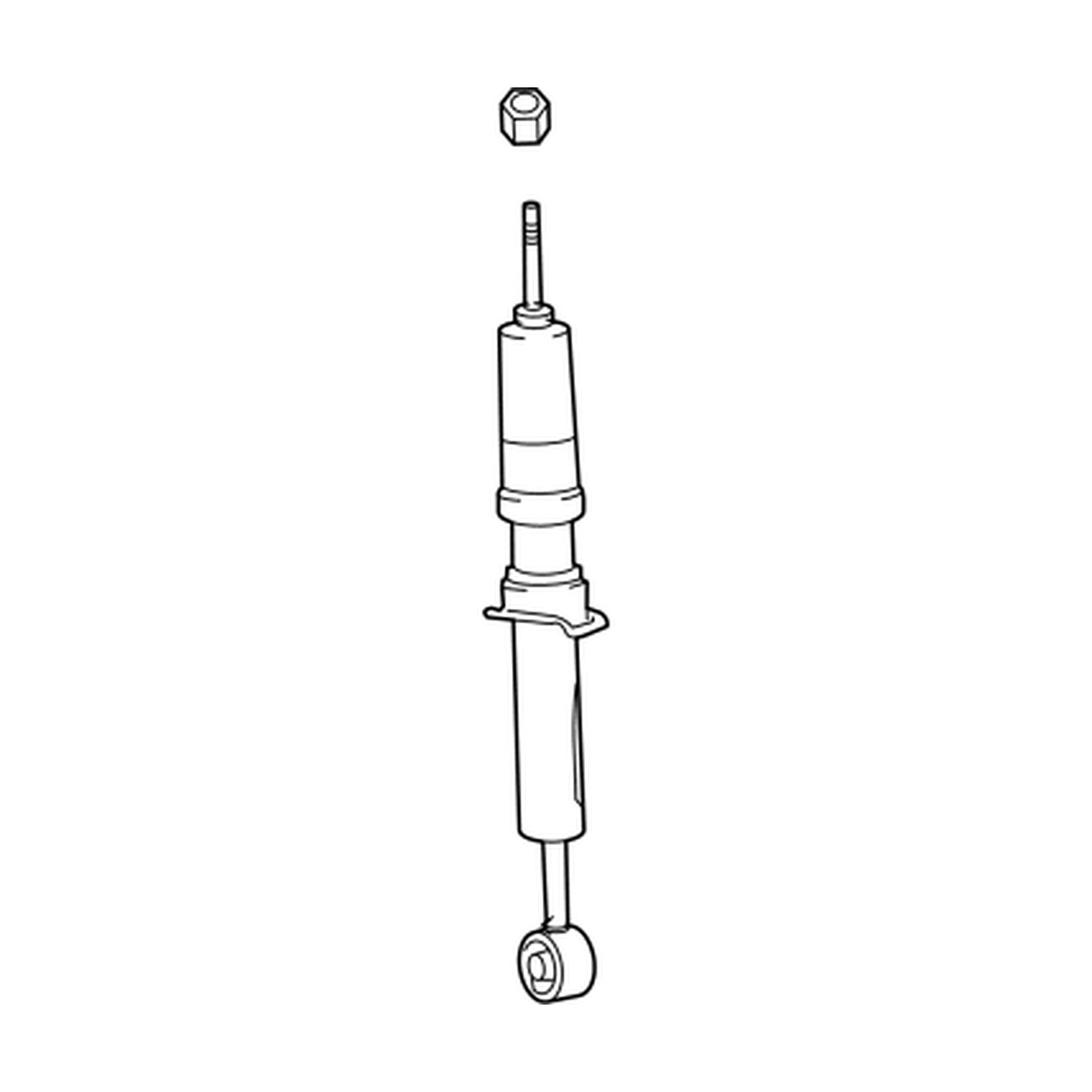 Front shock absorbers for Toyota Sequoia / Tundra OEM 48510-8Z536
